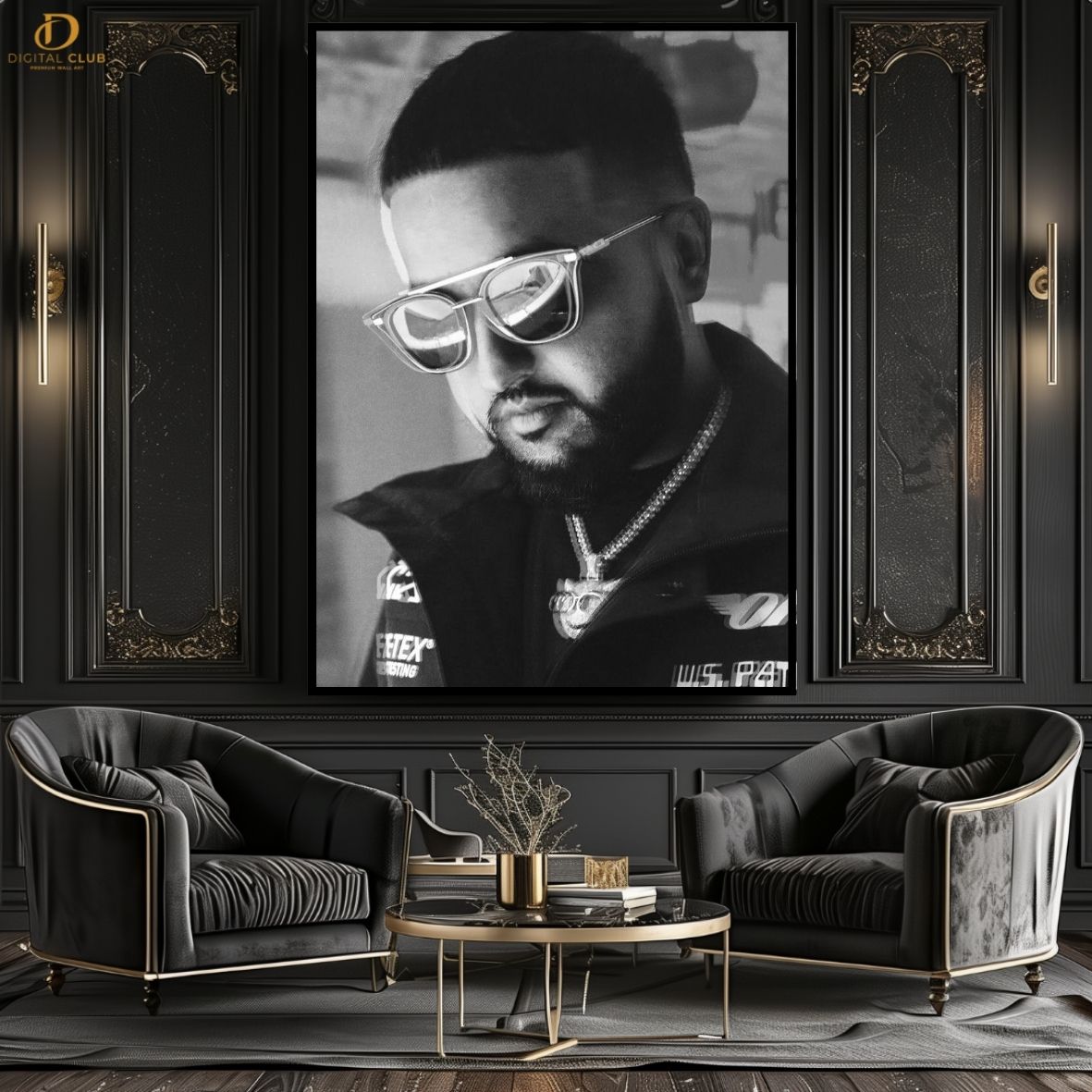 Bad Habits 3 -Music Artist- Premium Wall Art