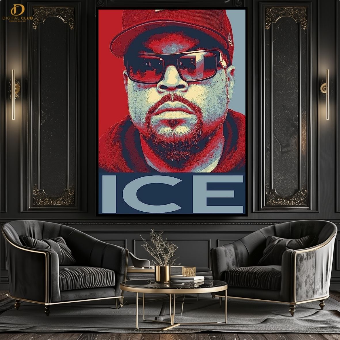 Ice Cube - Music Artist - Premium Wall Art