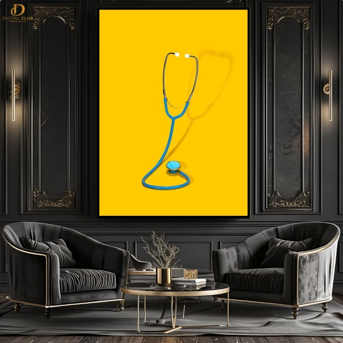 Doctor Artwork 6 -Office- Premium Wall Art