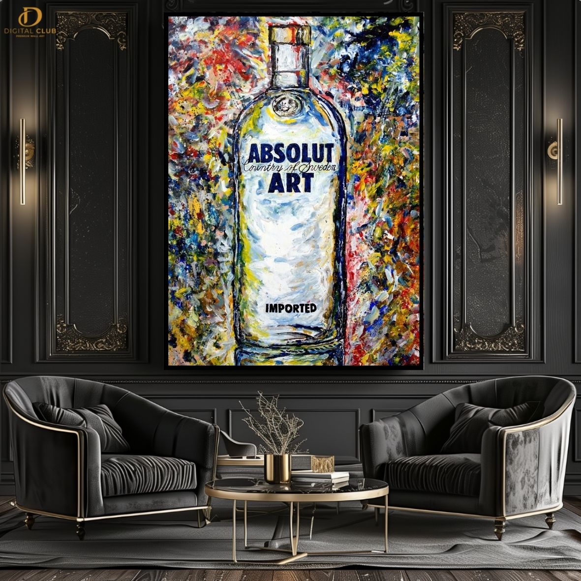 Absolut Vodka - Aesthetic- Premium Wall Art
