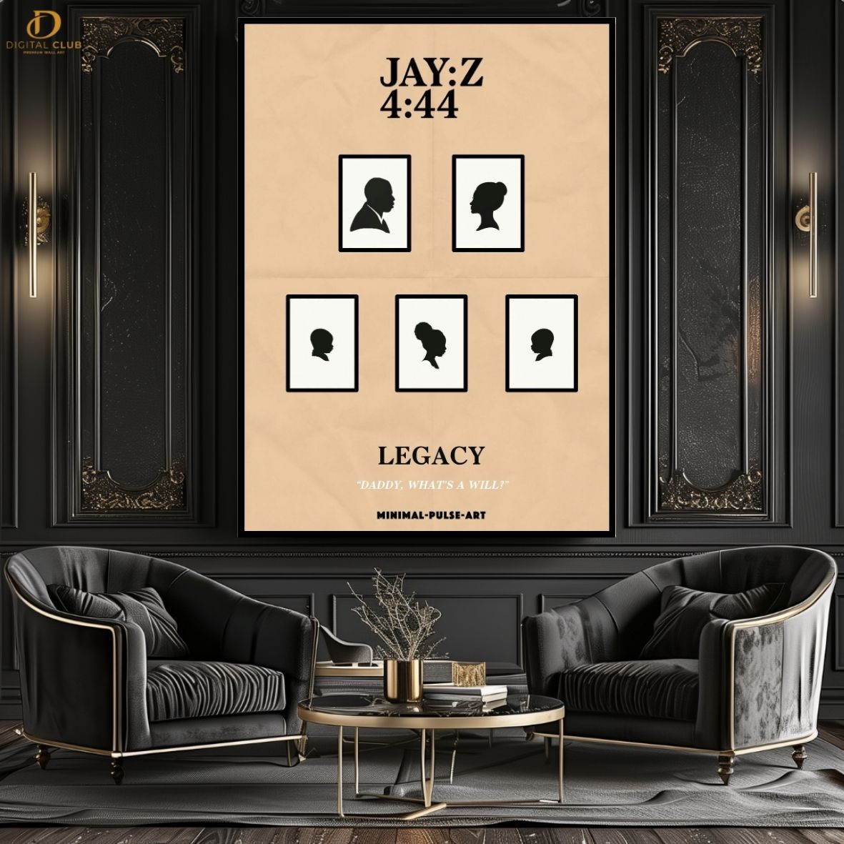 Jay Z "Legacy" - Music Artist - Premium Wall Art