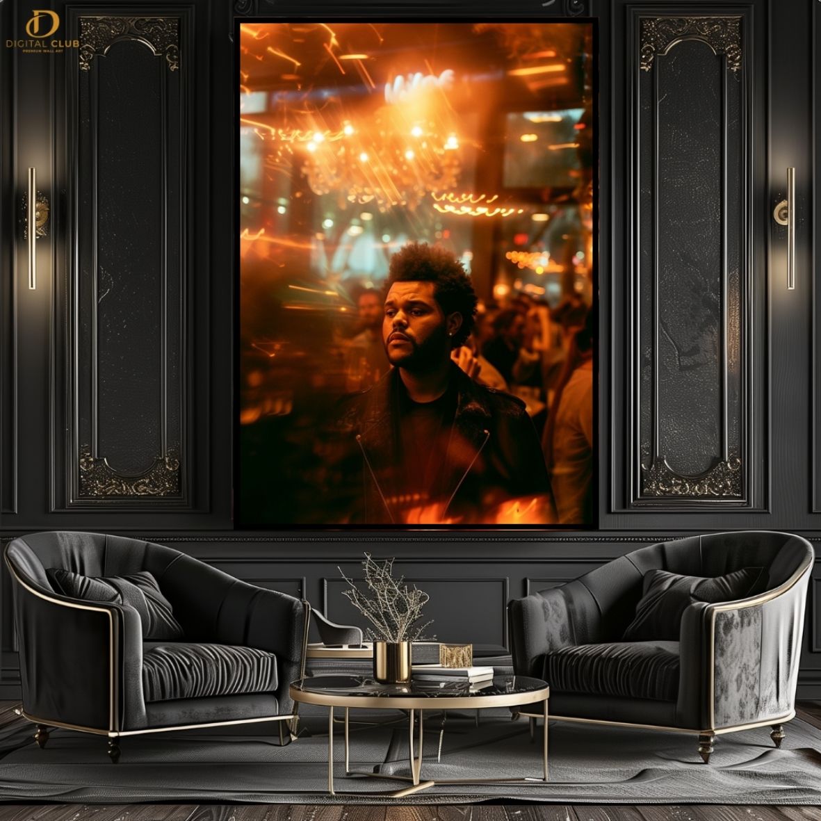 The Weekend 8 - Music- Premium Wall Art