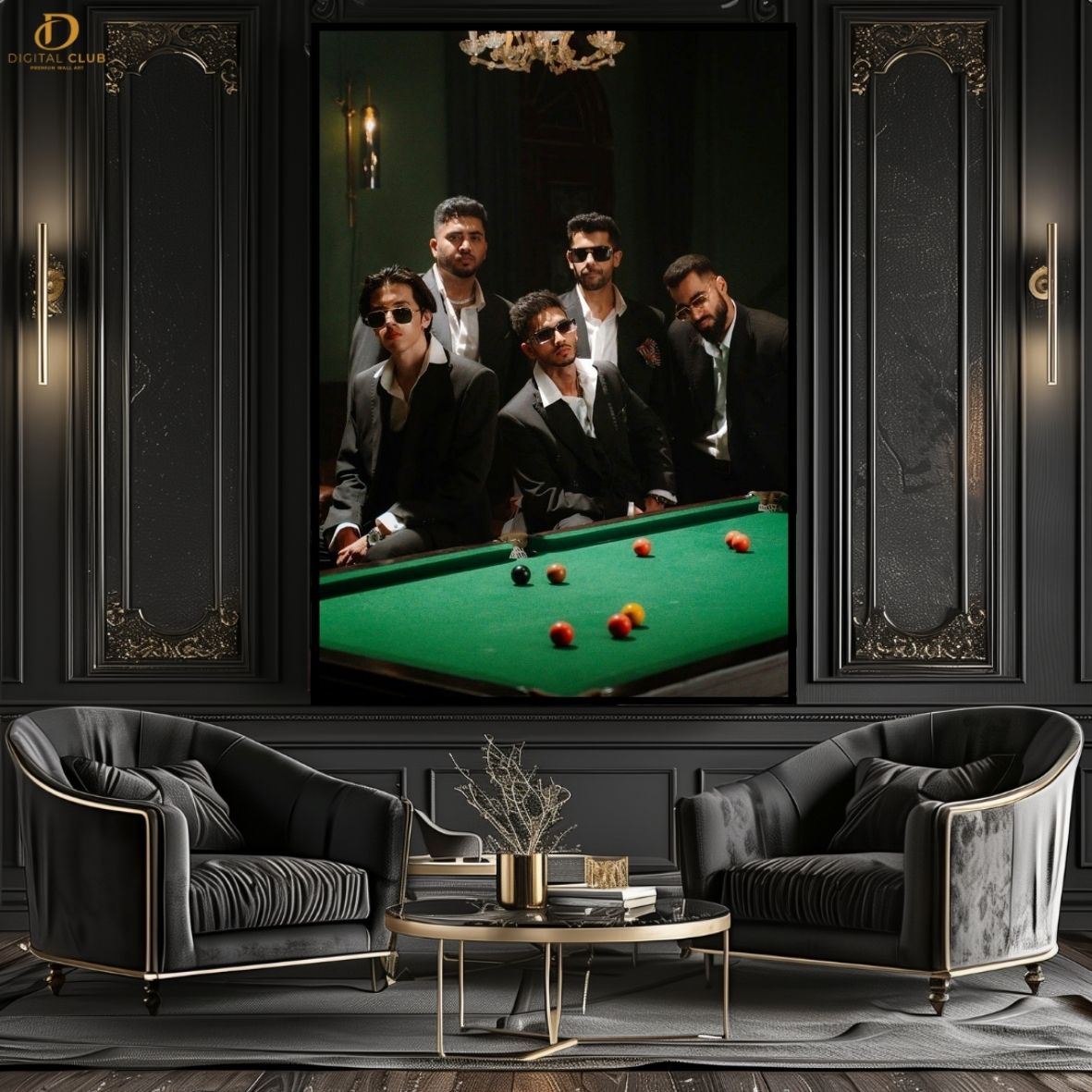 The Goats - Ys,Ts,Umair,Jhokay,Shamoon- Music - Premium Wall Art