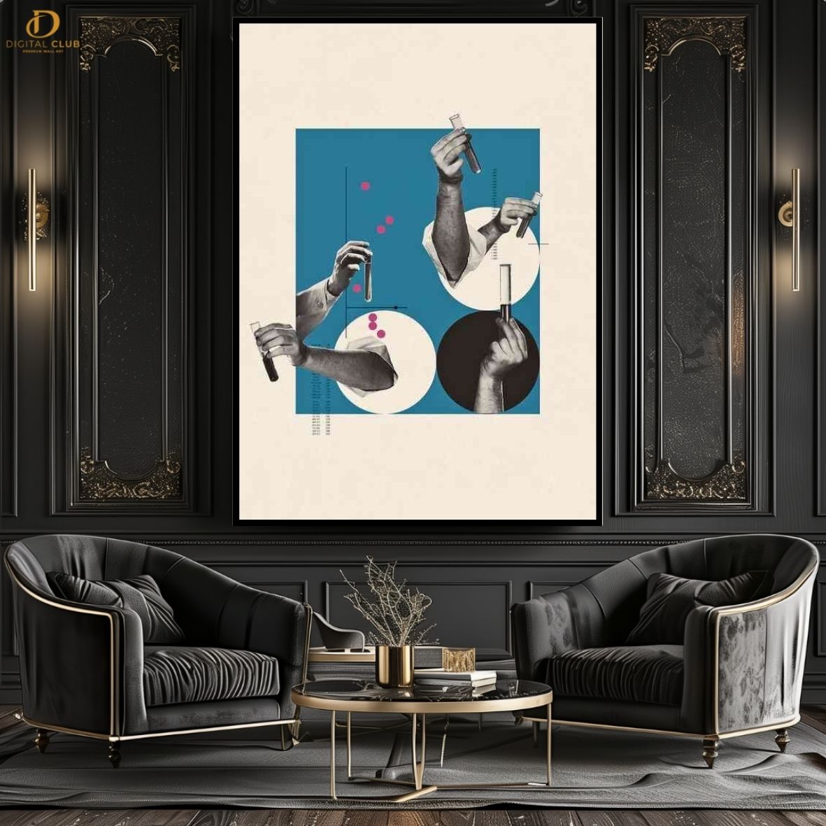 Doctor Artwork 7 -Office- Premium Wall Art