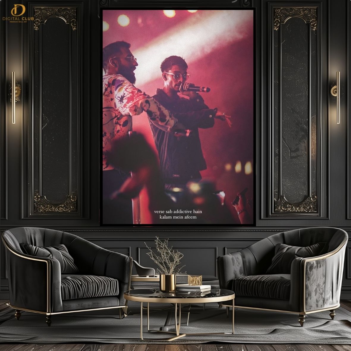 Young Stunners - Music -Premium Wall Art - Art Digital Club