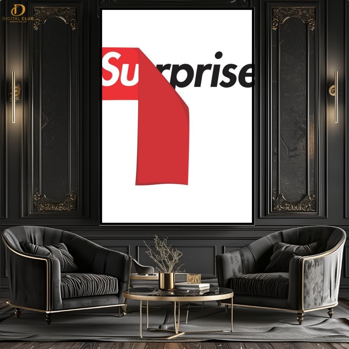 Surprise Patch- Trendy - Premium Wall Art