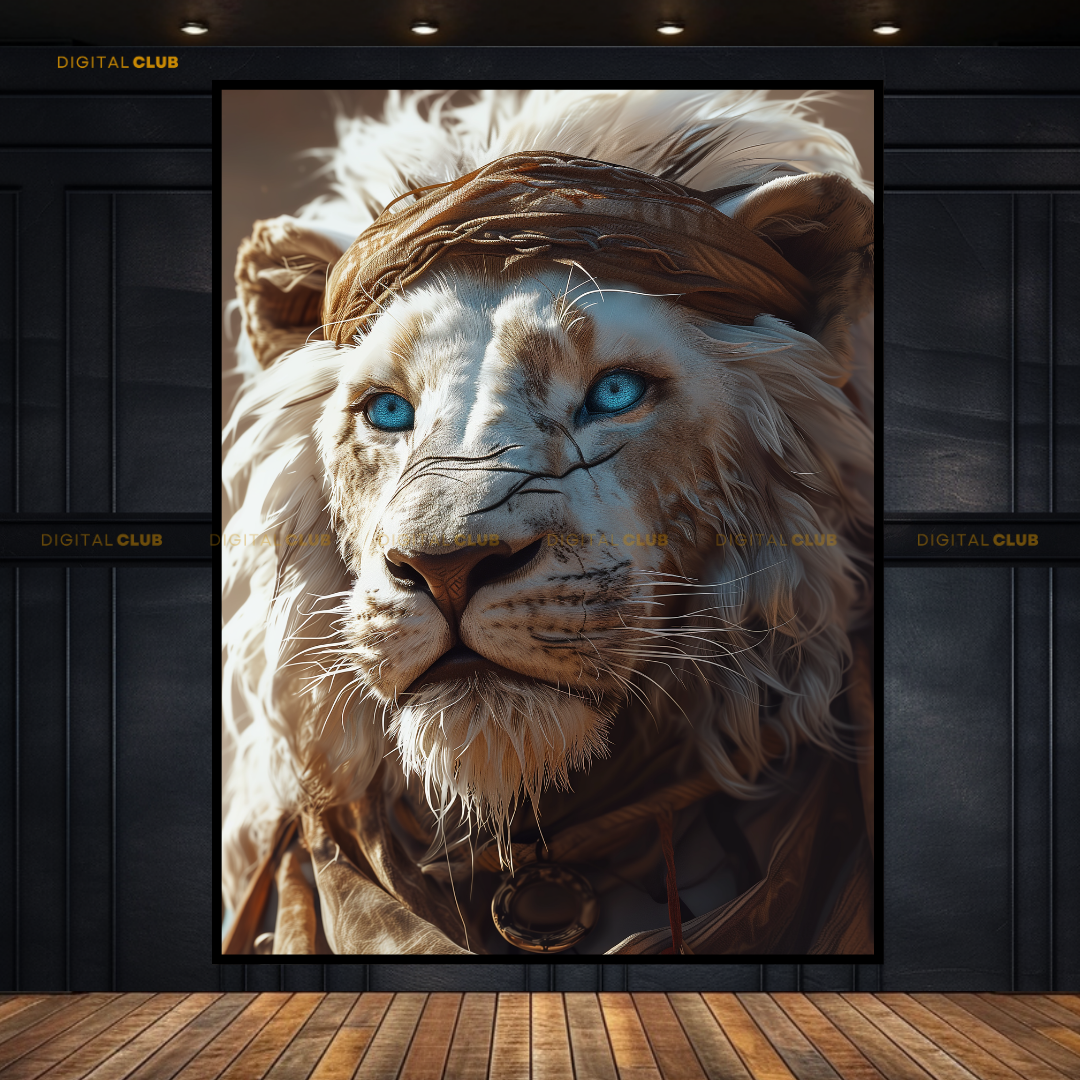 King of Jungle - Animal & Wildlife Premium Wall Art