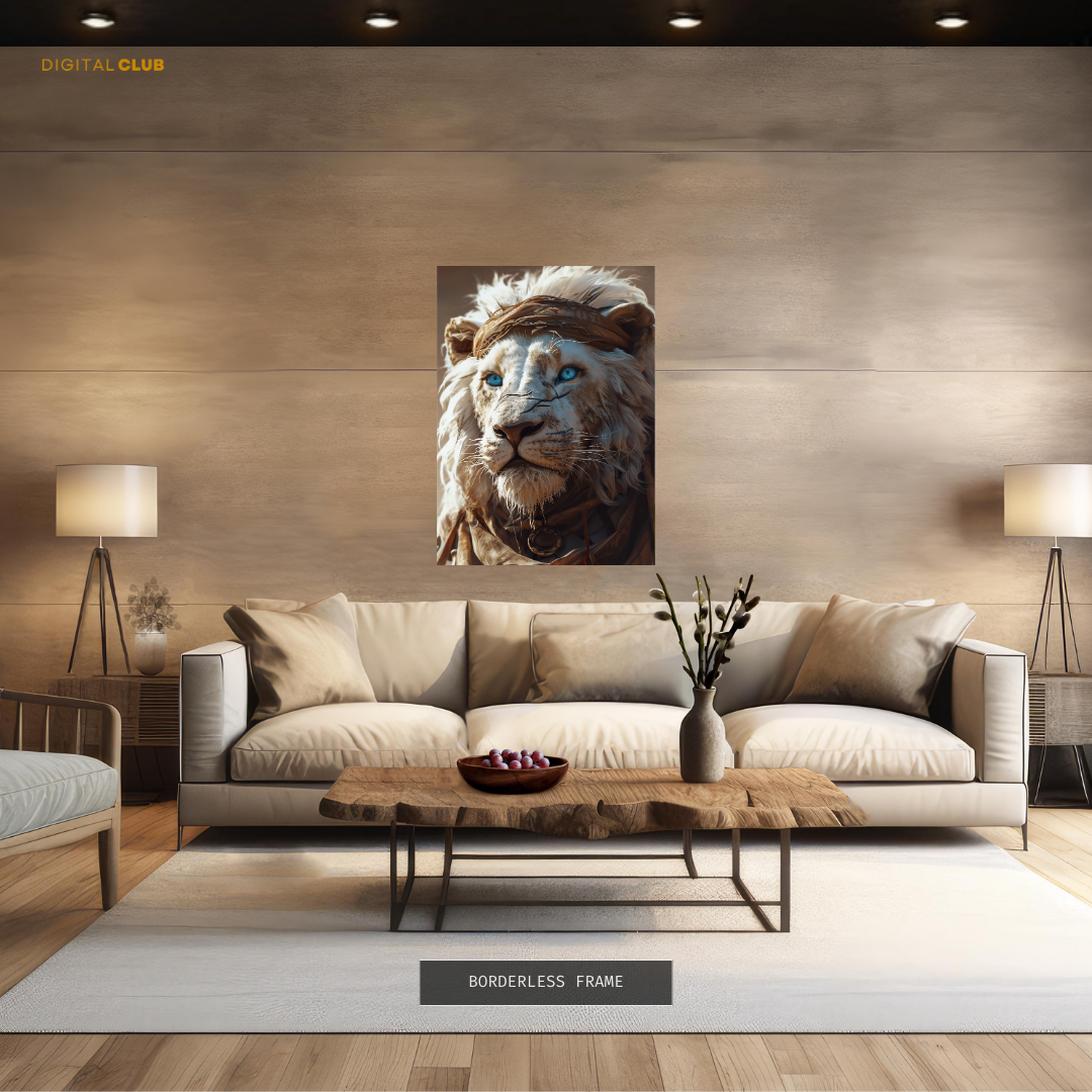 King of Jungle - Animal & Wildlife Premium Wall Art