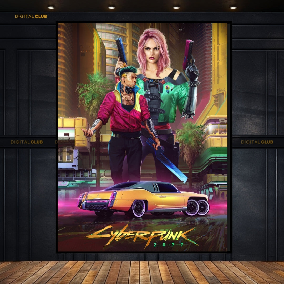 CYBERPUNK - GAMING - Premium Wall Art