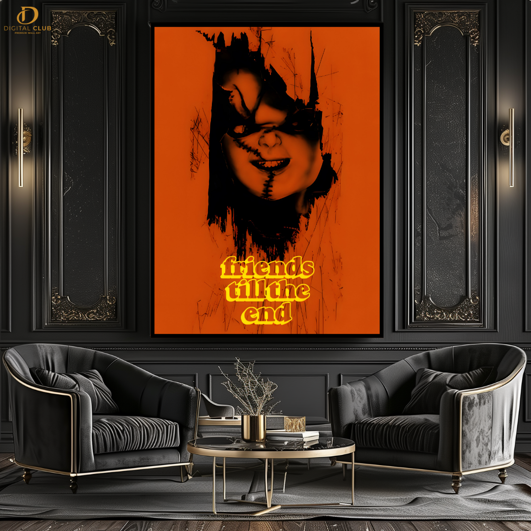 Friends Till The End - Chucky - Premium Wall Art