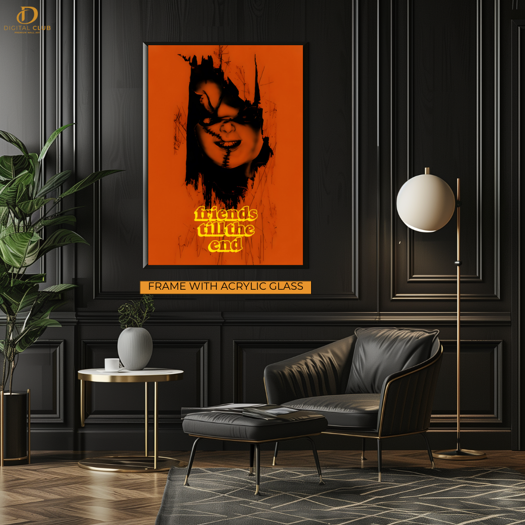 Friends Till The End - Chucky - Premium Wall Art