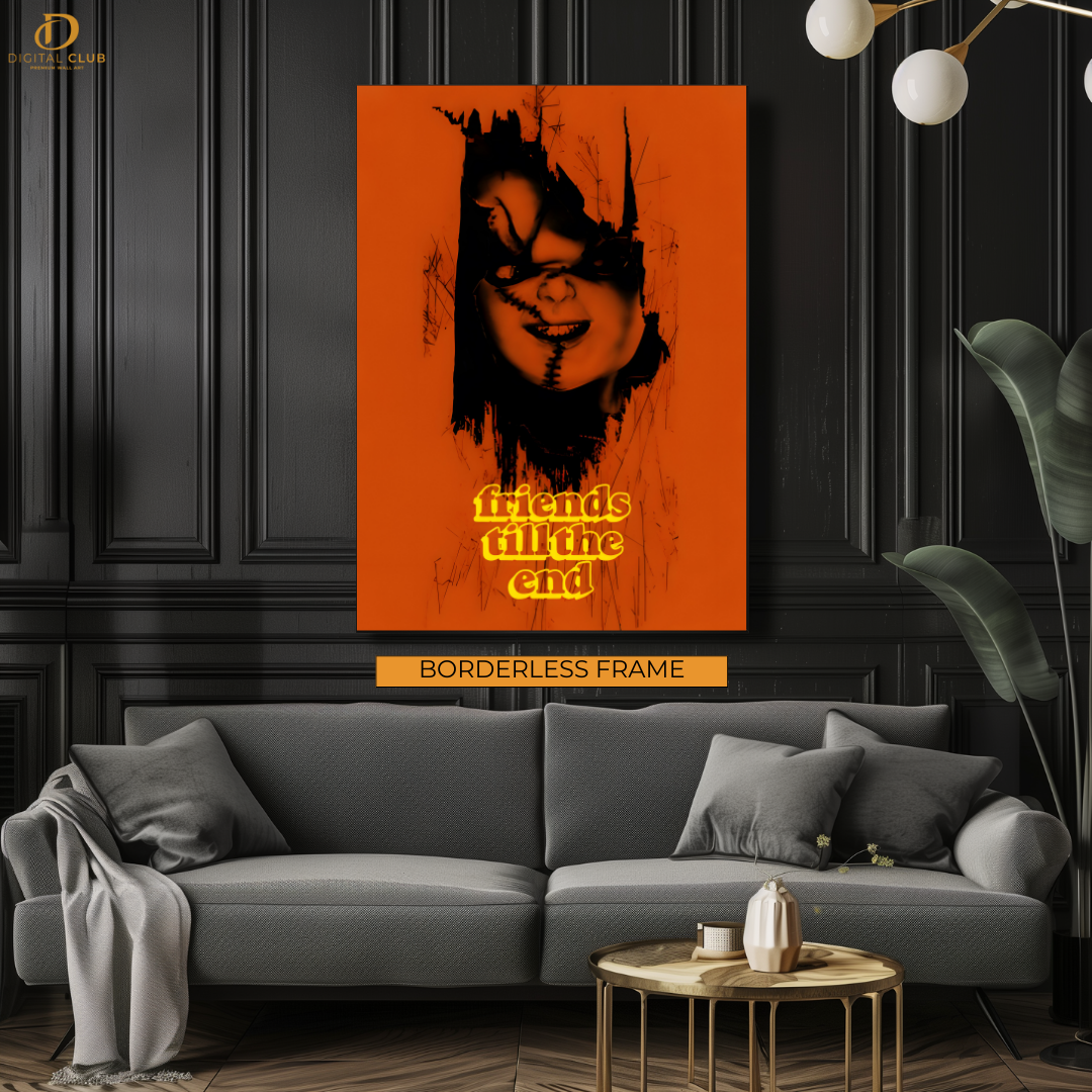 Friends Till The End - Chucky - Premium Wall Art