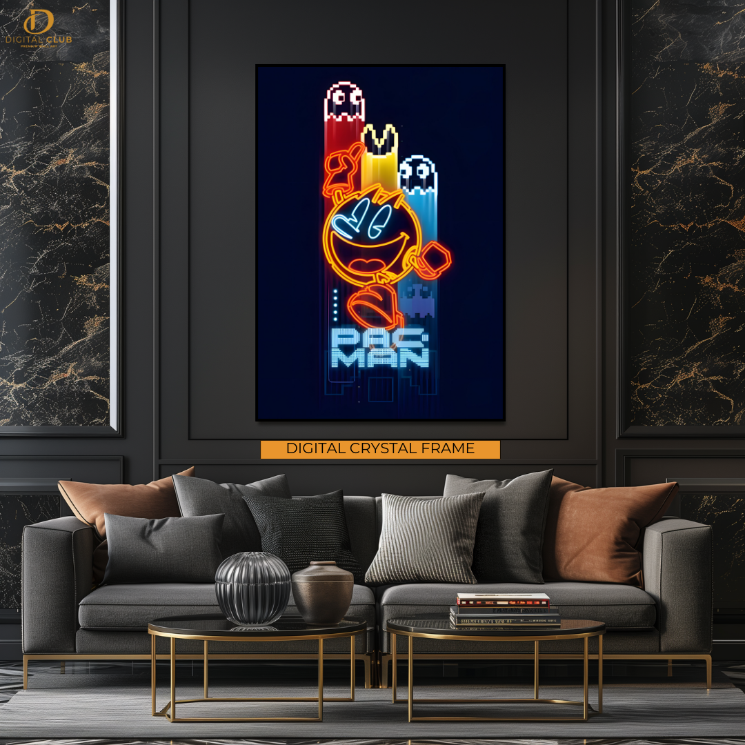 Pacman - Gaming 1 - Premium Wall Art