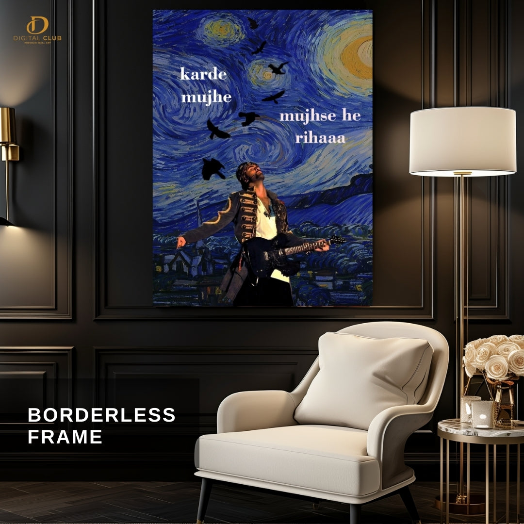 Nadaan Parinde- Ranbir Kapoor - Premium Wall Art