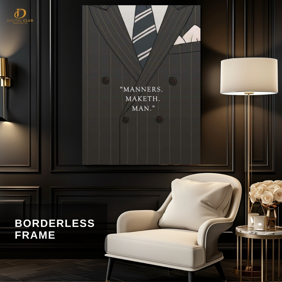 Dress Better - Quotes - Premium Wall Art
