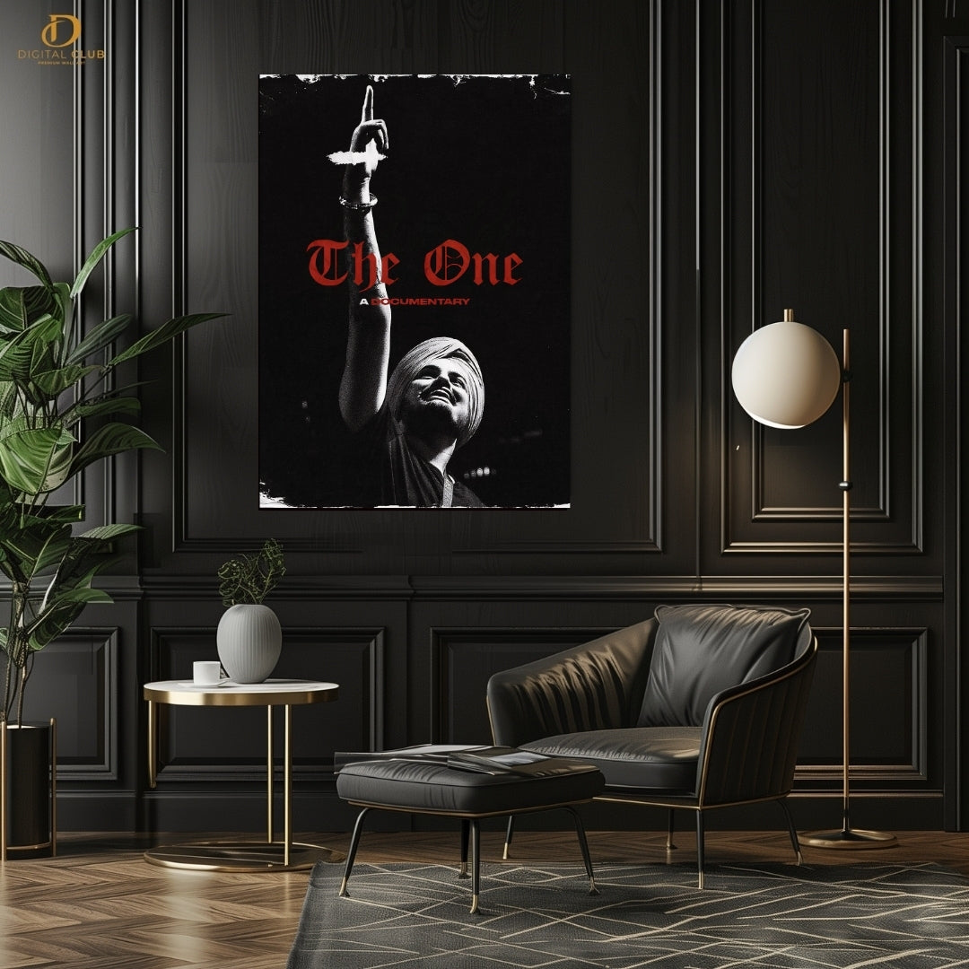 Sidhu The One - Music- Premium Wall Art