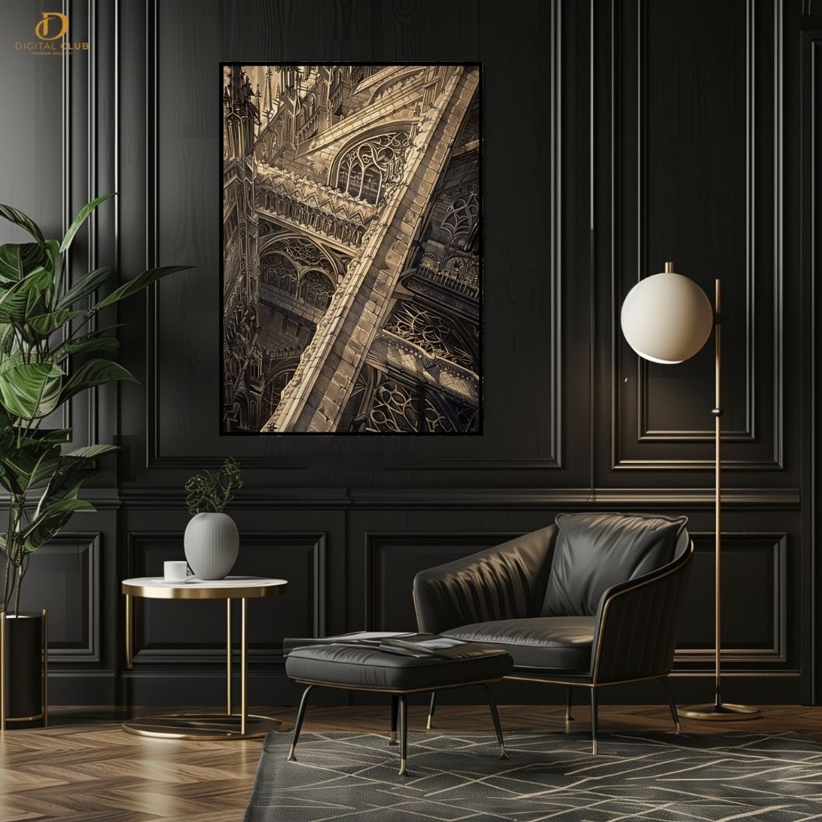 Building Architecture- Premium Wall Art - Art Digital Club