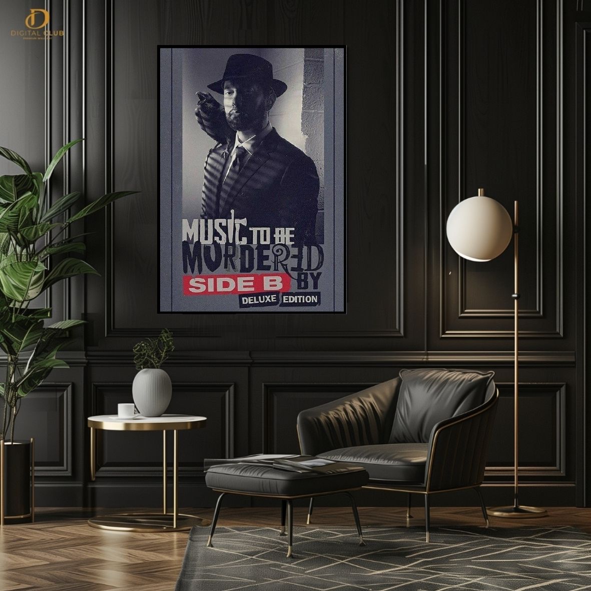 Eminem Graphic 7- Music Artist- Premium Wall Art