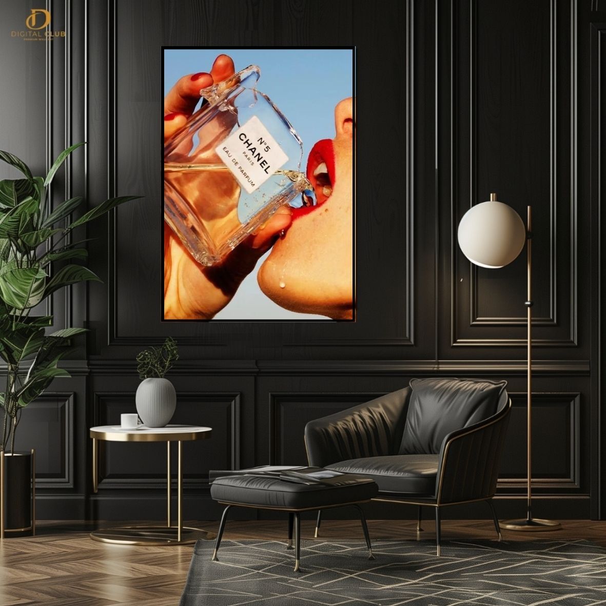 Channel Thirsty Artwork - Aesthetic- Premium Wall Art