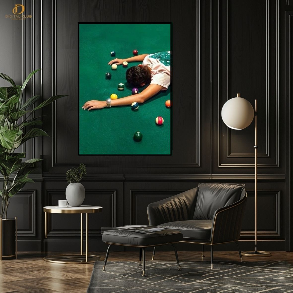 Billiards Mood- Snooker -Premium Wall Art