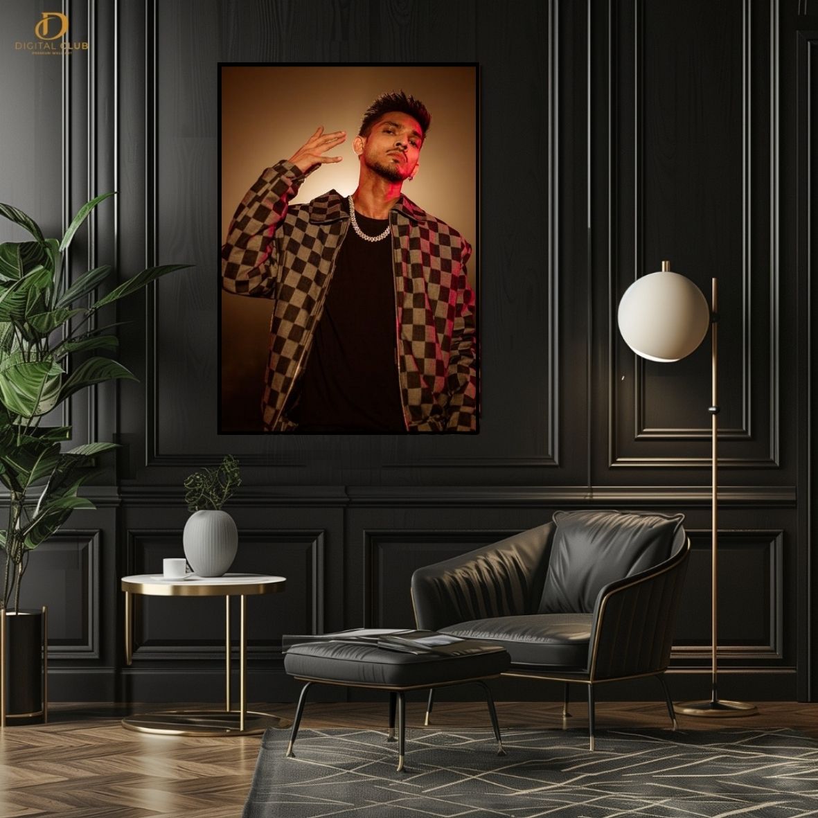 Talha Anjum 4- Music- Premium Wall Art