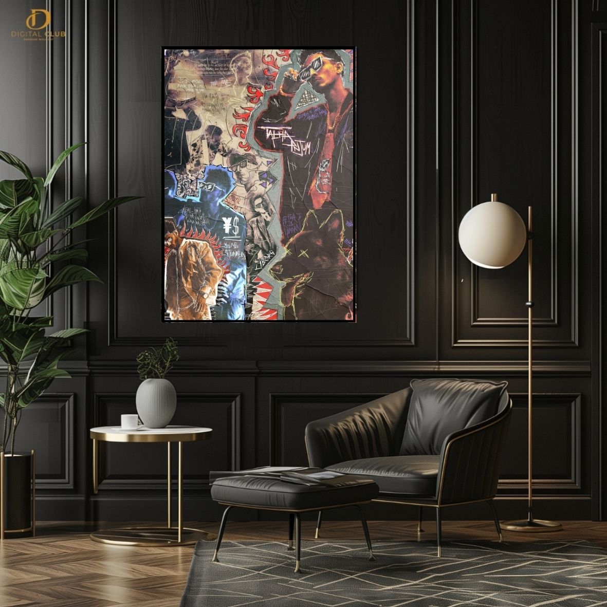 Talha Anjum - Pop Art- Premium Wall Art