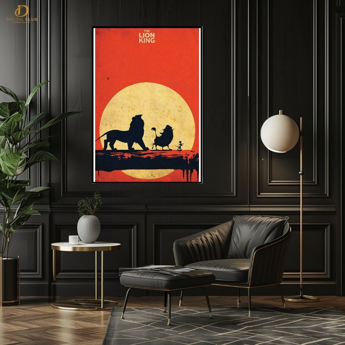 The Lion King Poster - Movie - Premium Wall Art