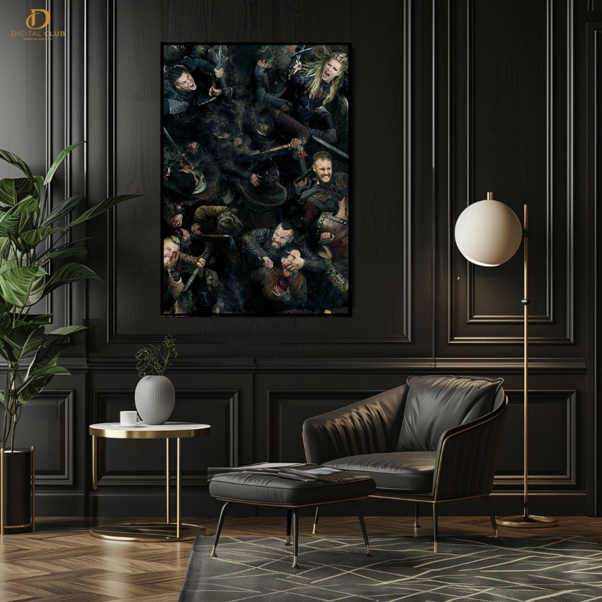 VIKINGS - TV SERIES - Premium Wall Art