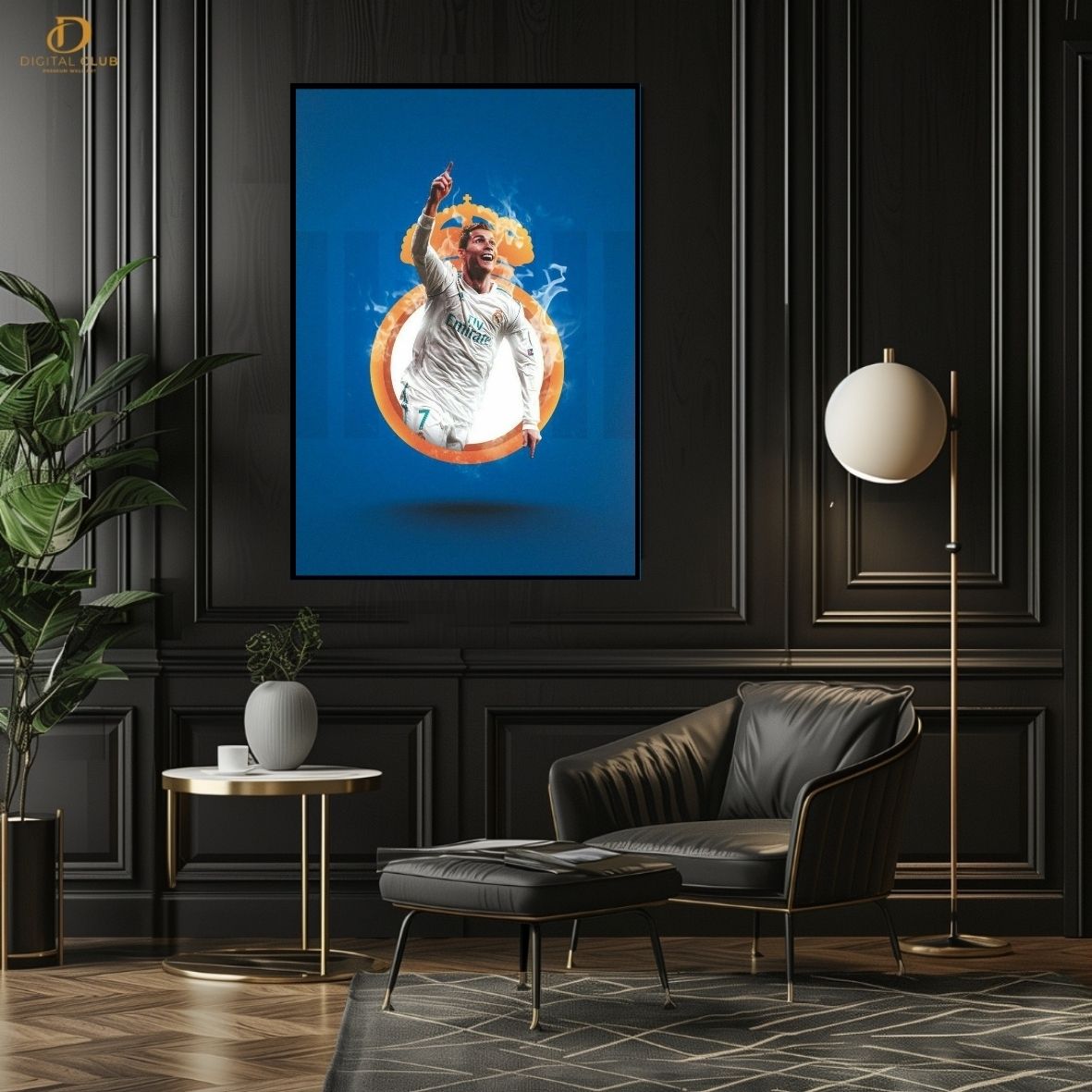 Ronaldo Artwork 2- Football -Premium Wall Art