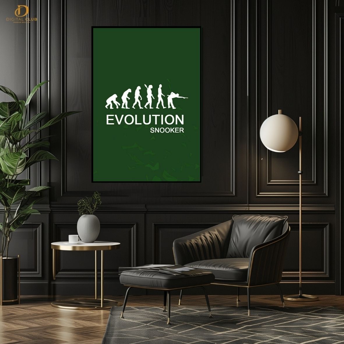 Snooker Evolution -Premium Wall Art