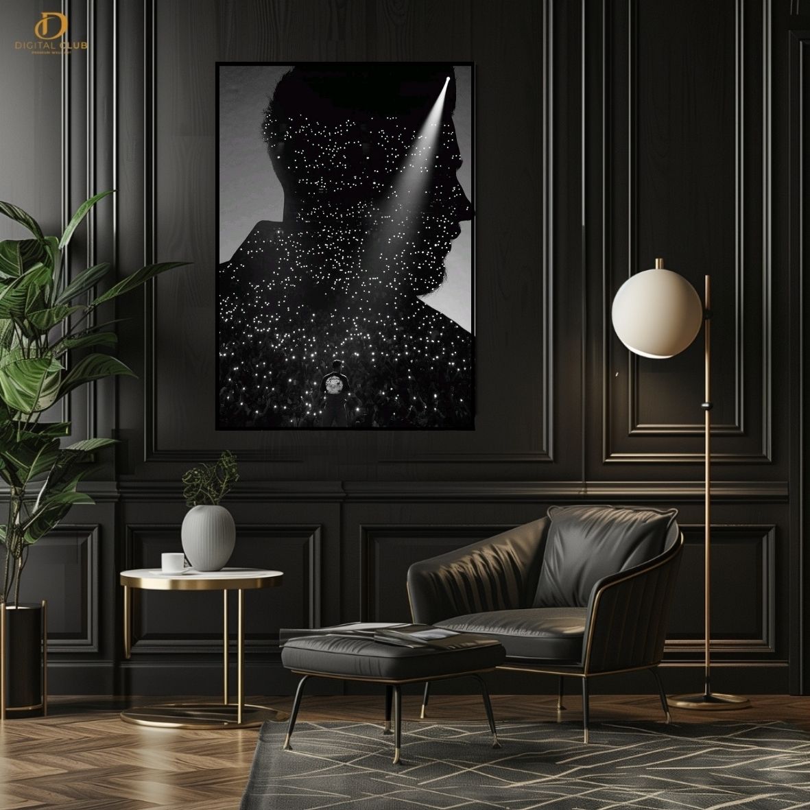 Karan Aujla Light- Music -Premium Wall Art - Art Digital Club