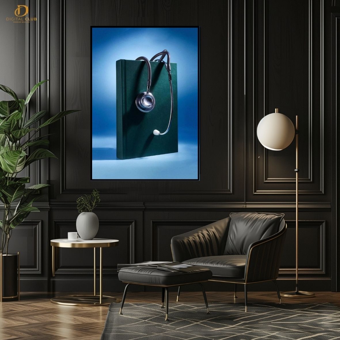 Doctor Artwork 15 -Office- Premium Wall Art