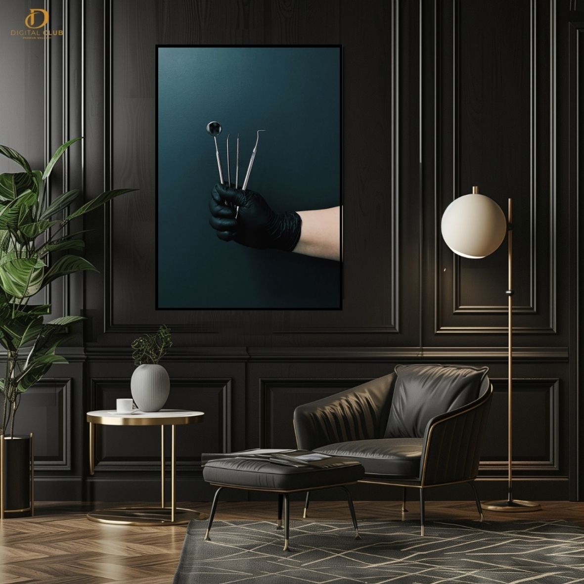 Doctor Dental Kits 2 -Office- Premium Wall Art