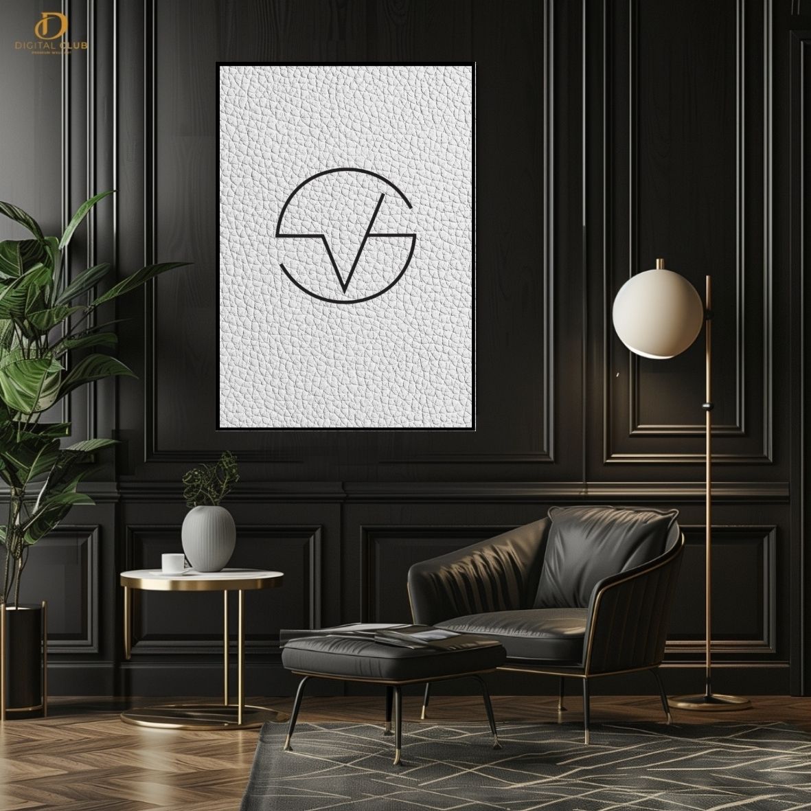 Ys Young stunners Logo - Music- Premium Wall Art