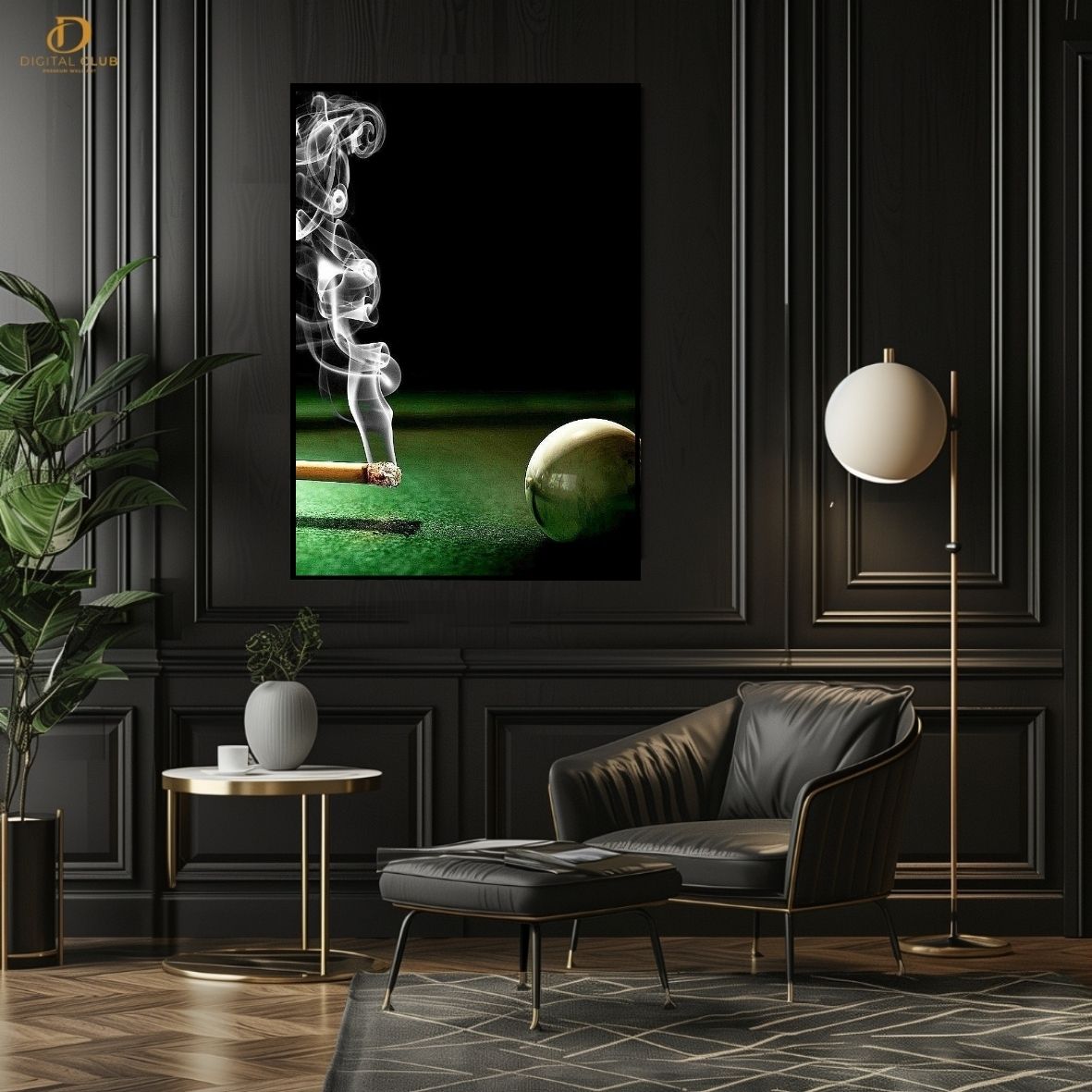 Snooker Artwork - Aesthetic- Premium Wall Art
