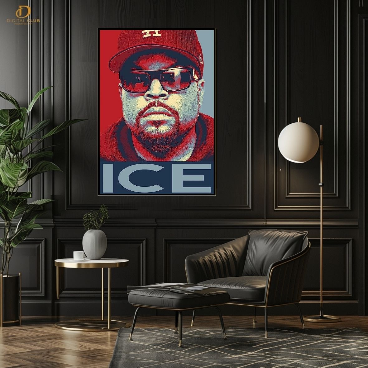 Ice Cube - Music Artist - Premium Wall Art