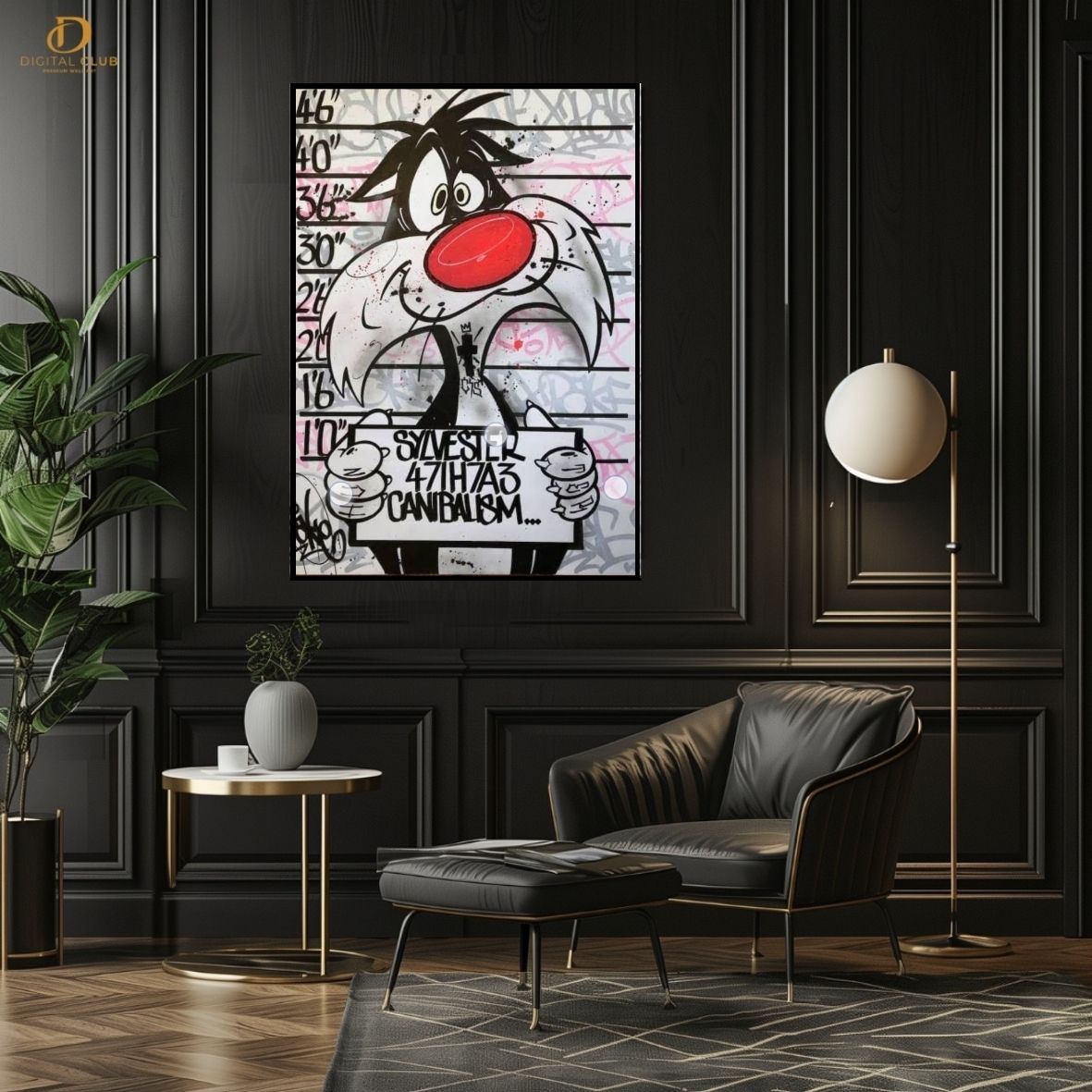 Sylvester the Cat- Trendy - Premium Wall Art