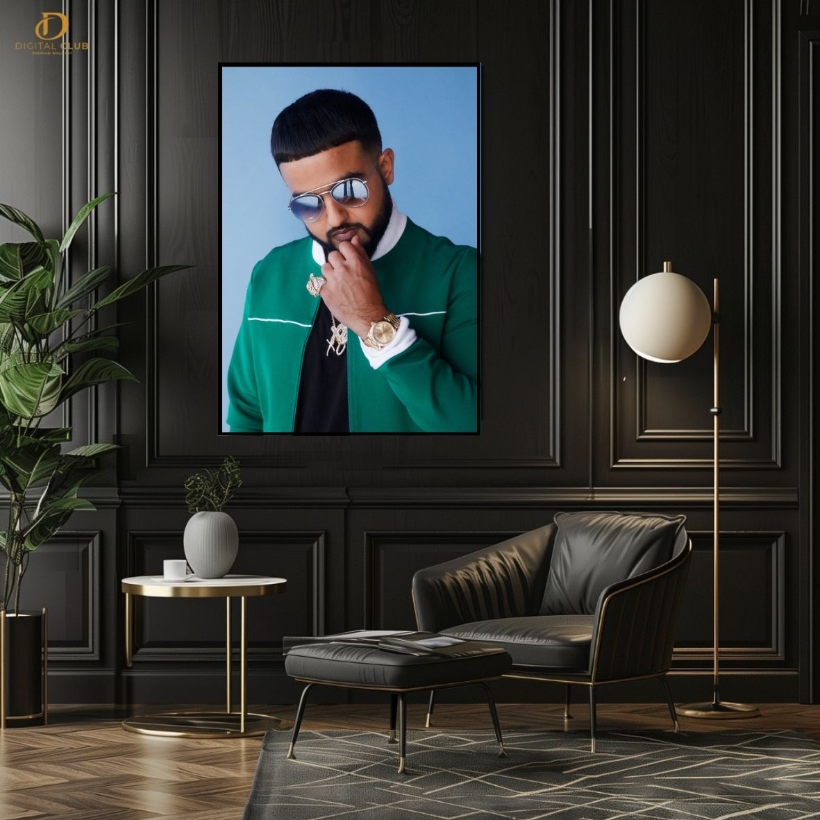 Bad Habits 2 -Music Artist- Premium Wall Art