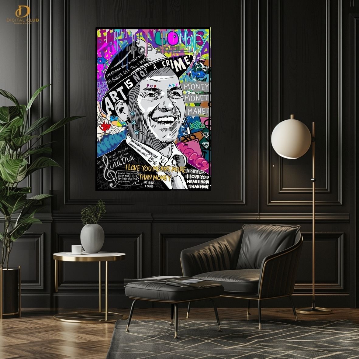 Street Man - Pop Art - Premium Wall Art