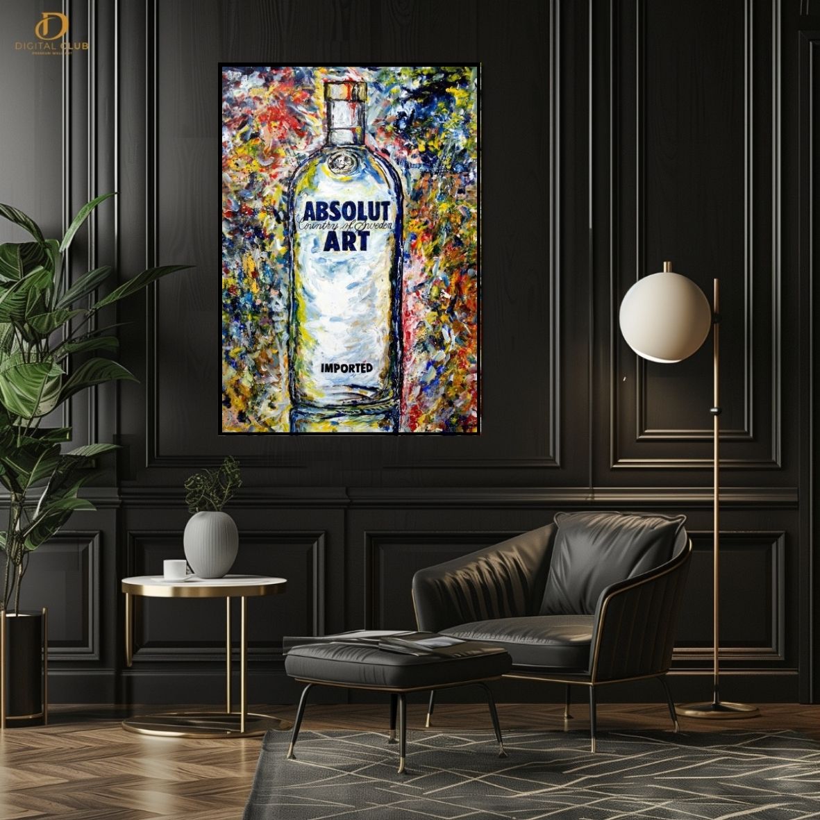 Absolut Vodka - Aesthetic- Premium Wall Art