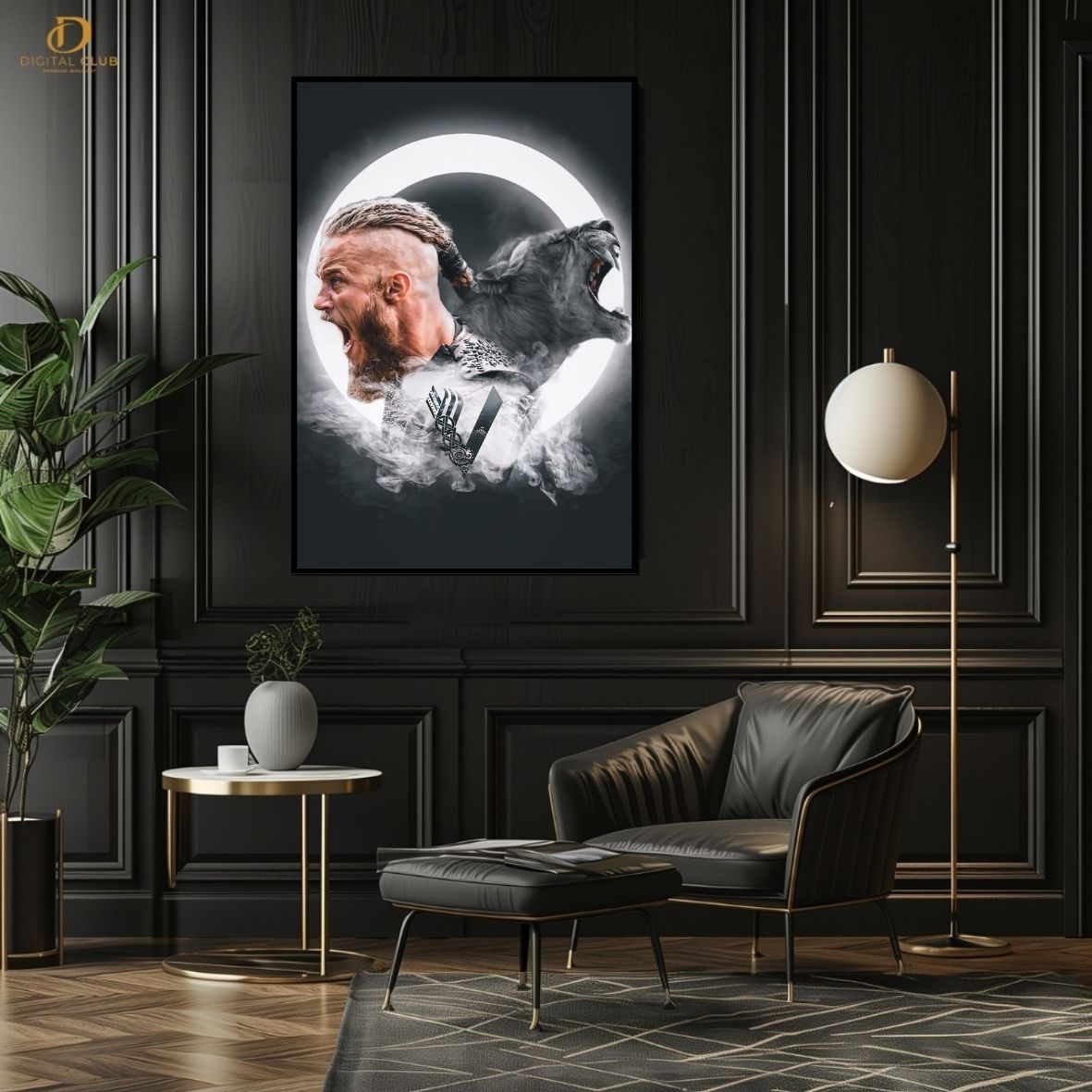 Vikings Poster - Movie- Premium Wall Art
