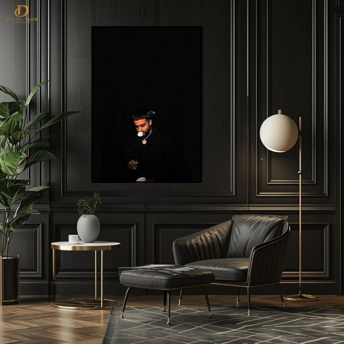 Bad Habits 4 -Music Artist- Premium Wall Art