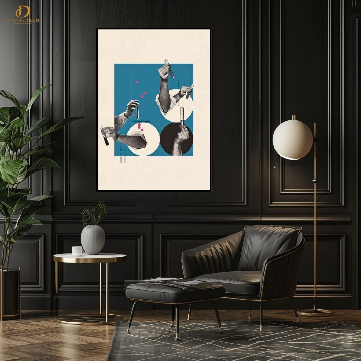 Doctor Artwork 7 -Office- Premium Wall Art