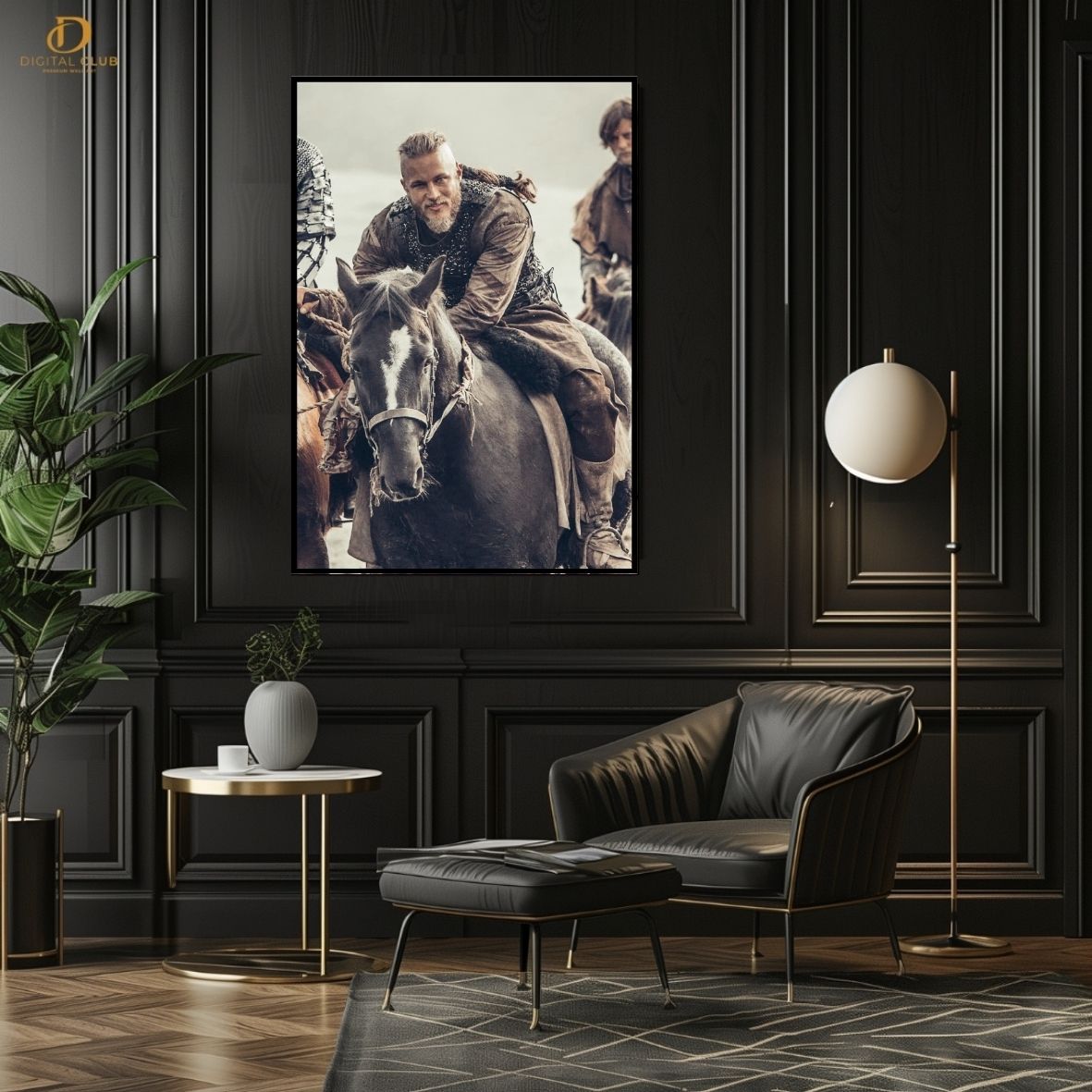 Ragnar Vikings - Tv Series - Premium Wall Art