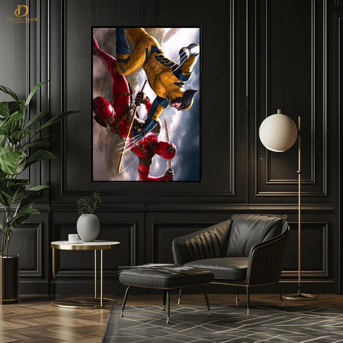 Deadpool x Wolverine - Movie- Premium Wall Art