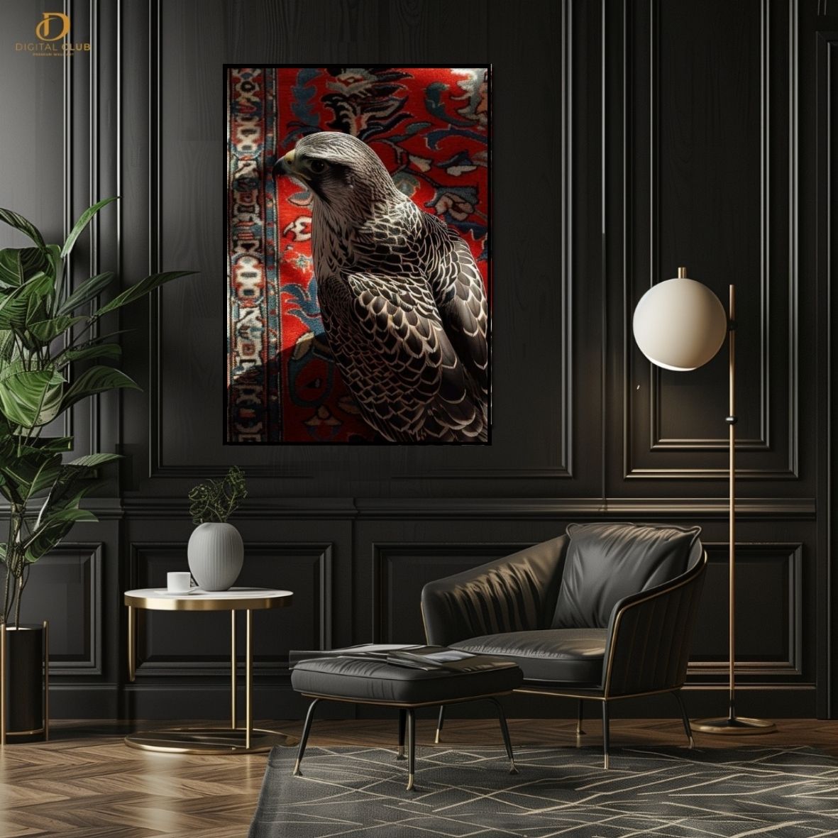 Eagle Artwork- Animal -Premium Wall Art
