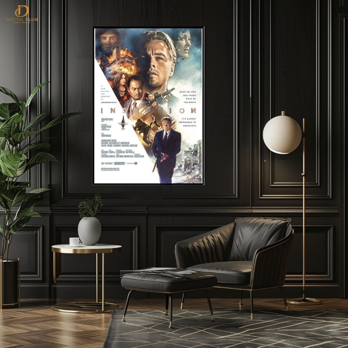 Inception Poster - Music -Premium Wall Art - Art Digital Club