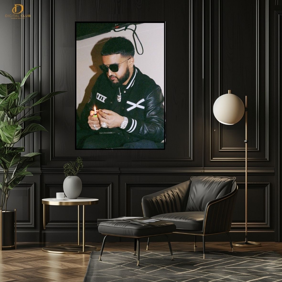 NAV 6 -Music Artist- Premium Wall Art