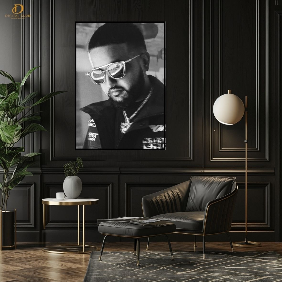 Bad Habits 3 -Music Artist- Premium Wall Art