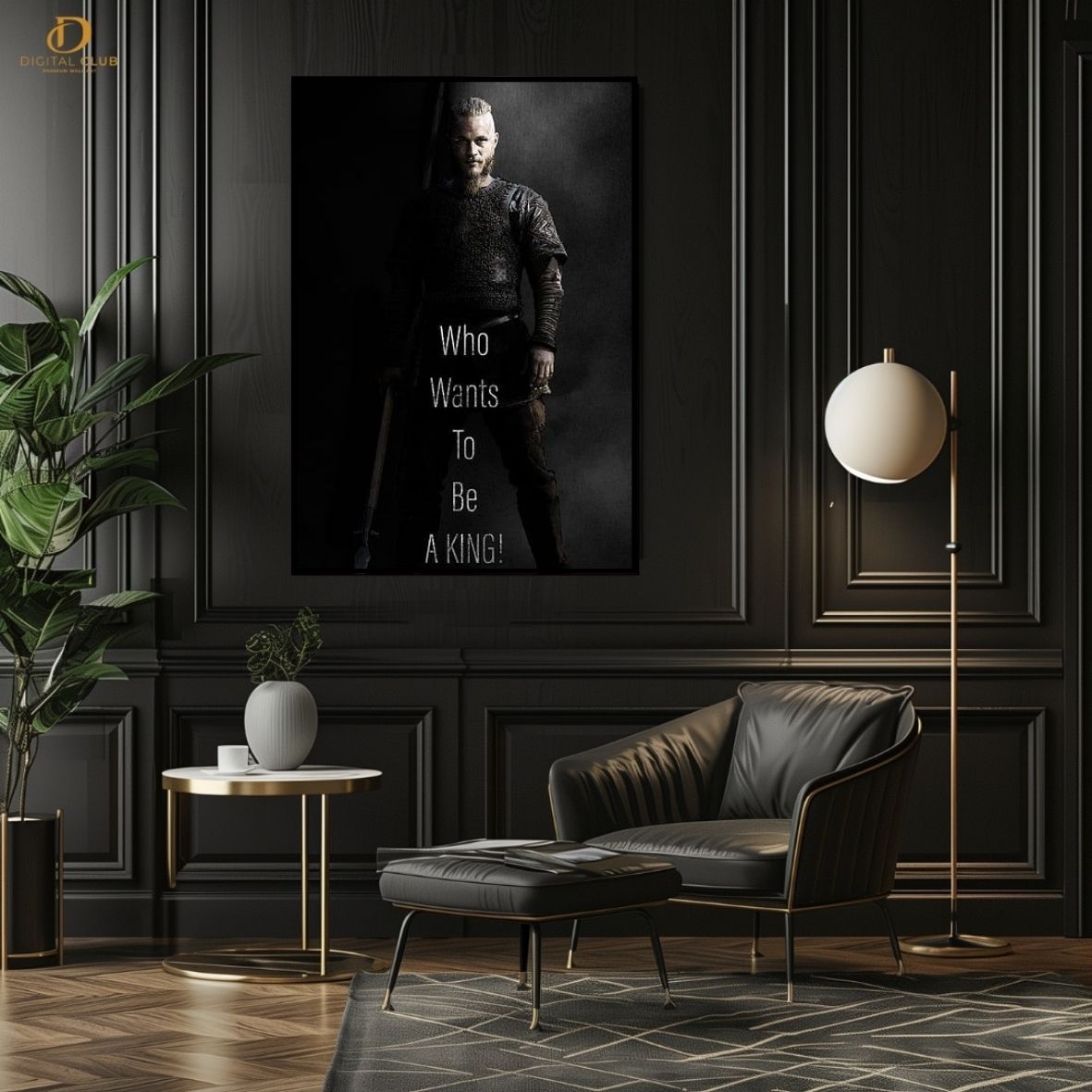 Who Wants To Be King - Movie- Premium Wall Art